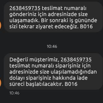 Trendyol Express İade Süreci Başlattı, İade Süreci İptal Edilemiyor.