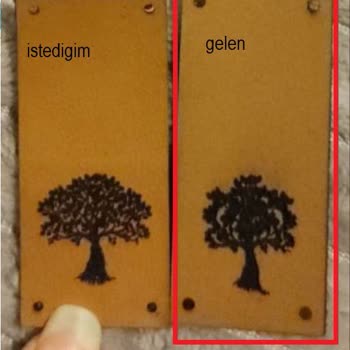 Mega Deri Etiket Eksik Hatalı Ürün Gönderimi!