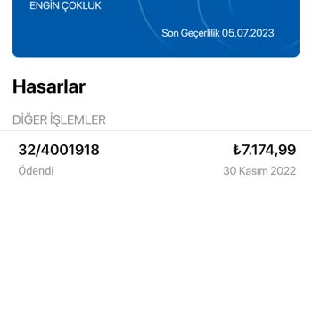 Türkiye Sigorta Yapılmayan İşlerle Rapor Hazırlanmış