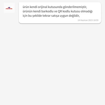 Trendyol Ayaz Sport Müşteri Mağduriyeti