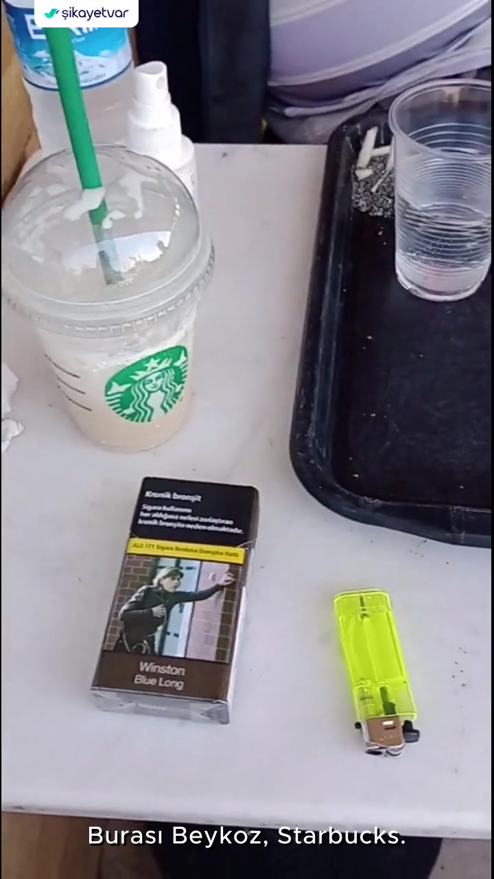 Starbucks Coffee Yiyecek İçecek Hijyen Sorunu videonun kapak resmi
