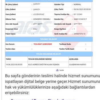 Çiçek Sepeti Siparişim Gelmedi, İade Talep Ediyorum