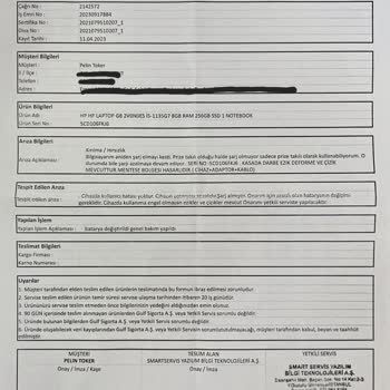 Gulf Sigorta Ürünün Arızası Onarılmadı Ve Kablosunu Da Kaybettiler