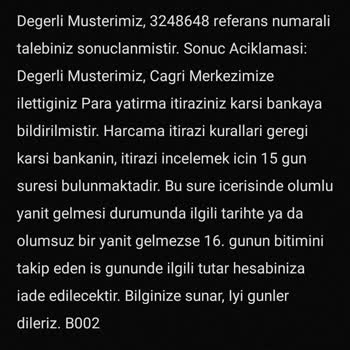 PTT Bank ATM'de Yaşanan Para Sıkışması Sorunu Ardından Yaşanan İade Süreci.
