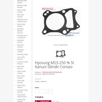Motosikletparcalari.com.tr İade Kabul Etmiyor Kargo Ücreti Yansıtıyor