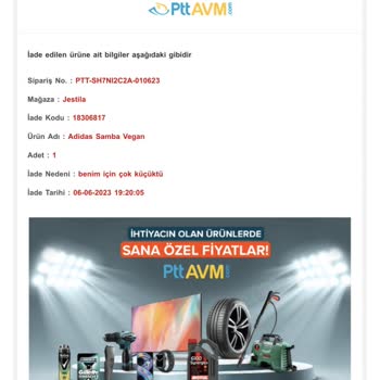 Epttavm Param Hala İade Edilmedi