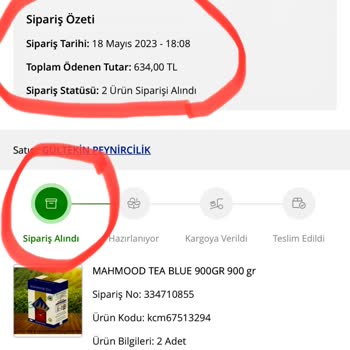 Gültekin Gurme Lezzetler Teslim Tarihini Geciktirip Ürün Teslim Etmeme
