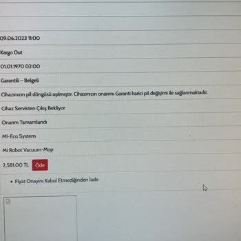 Ouno Service Hepsiburada Garanti Kapsamındaki Ürünün Onarımı Yapılmıyor