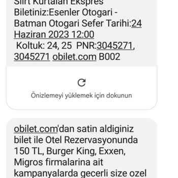 Kurtalan Ekspres Otobüs Firmasının Durup Dururken Bilet İptali Yapması