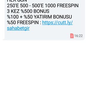 Sahabet Spam Mesajı Üye Olmadığım Halde Geliyor.