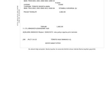 Halkbank Konut Sigortası İptali