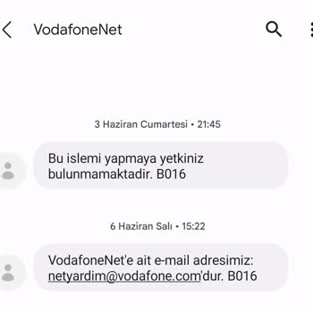 Vodafone Net Redbox İnternet Aboneliğimi İki Haftadır İptal Edemiyorum