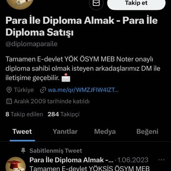 Replika Diploma Para İçin Yanıltıyor
