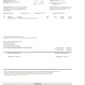 Philips Ev Aletleri Hatalı Ürün Değişim İstiyorum