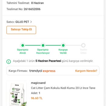 Trendyol Ürünüm Teslim Edilmiyor