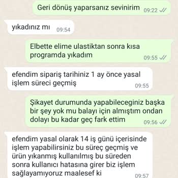 MİQA Butik Miqa Butikten Aldığım Ürün Kalitesiz Çıktı