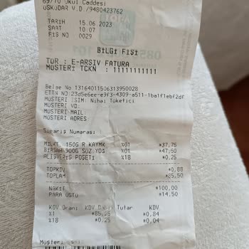 A101 Den Aldığım Küflü Kaymak