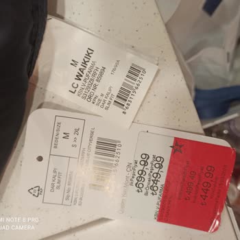 LCW Waikiki Raf Fiyatı İle Kasa Fiyat Farkı