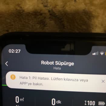 Arçelik Robot Süpürge Bağlanmıyor