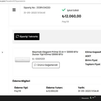 Cimri.com, Sislon.com Hala Cevap Yok, Sorumluluk Yok, Para İadesi Yok.
