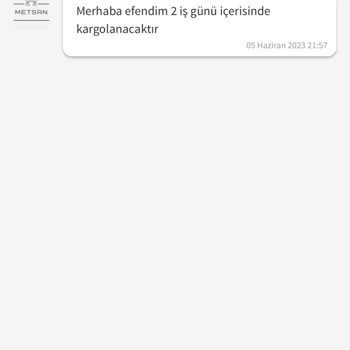 Metsan Aksesuar Masa & Sandalye Ürünüm Gönderilmedi Siparişim Hakkında Bilgi Verilmiyor