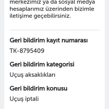 Türk Havayolları Mağduruyum