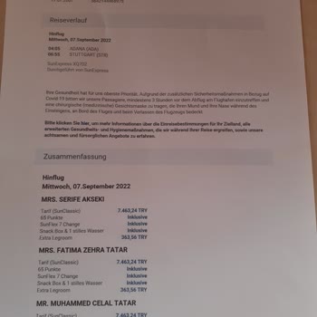 Türk Havayolları Mağduruyum