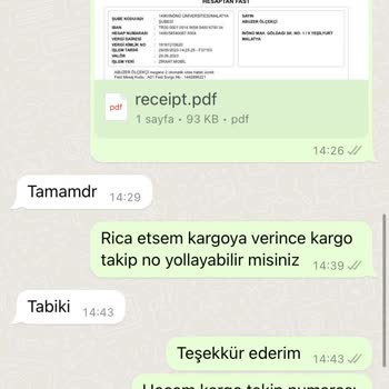 Ufuk Oto Çıkmacı Ufuk Oto Çıkma Siparişimi Göndermiyor