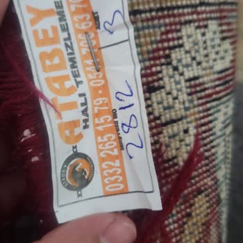 Konya Atabey Halı Yıkama Lekeleri Çıkaramamış