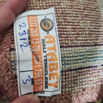 Konya Atabey Halı Yıkama Lekeleri Çıkaramamış