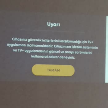 TV Plus Güvenlik Hatası