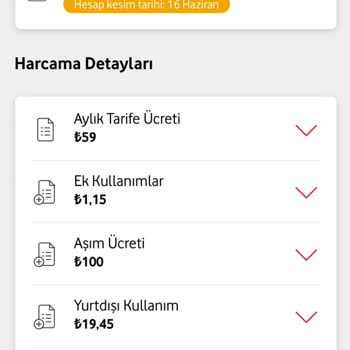 Vodafone Paket Bitmeden Aşım Paketi Tanımlanması