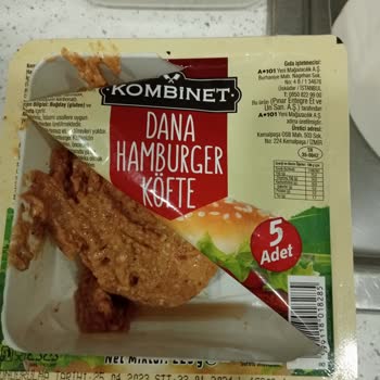 A101 Kombinet Hamburger Köfte Kalitesizliği