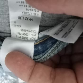 Boyner Levis 512 Pantolon Bir Günlük Kullanımda Bollaştı.