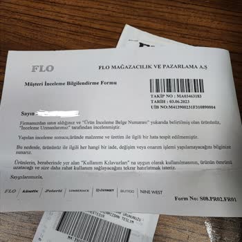 FLO Ayakkabı'dan Aldığım Ayakkabı 2 Ay Doldurmadı, Kullanıcı Hatasıymış