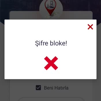 Metropol Kart Şifre Bloke