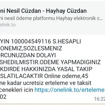 Başkent Gaz Habersiz Aboneliği Fesih Etmiştir.