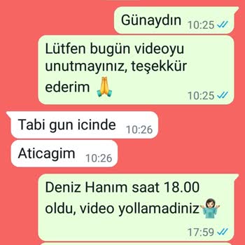Deniz Peruk Sipariş Yanlış Geldiği İçin Ürün Elimde Kaldı :(