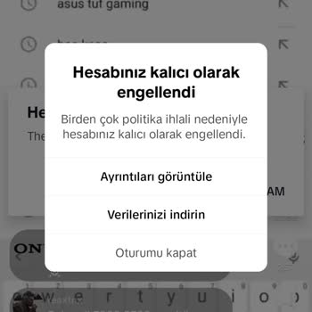 TikTok Gereksiz Yere Ban Yeme