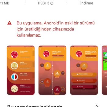 Arapcakampus.com Uygulamayı Android Eski Sürümü Olduğundan İndiremiyorum