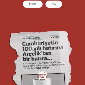 Arçelik Hediye Kahve Makinesini Vermedi