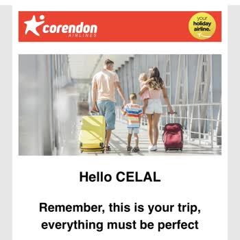 Corendon Airlines Haksız Ücret Talebi