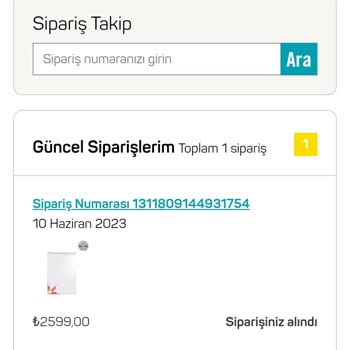 A101 Aldığım Ürünün Kargoya Verilmemesi