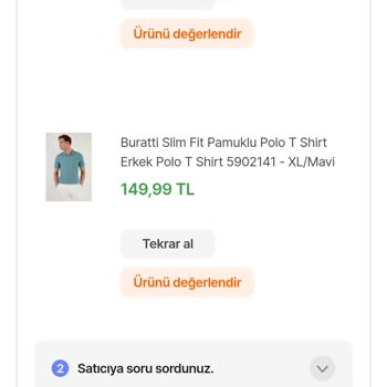 MNG Kargo Yanlış Teslimat Polo T Shirt 2 Adet