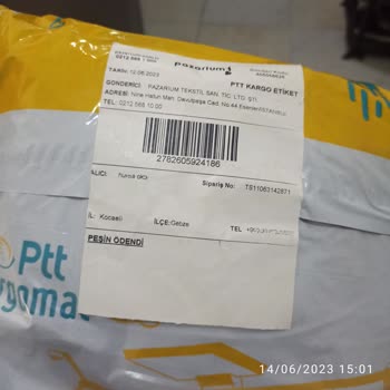PTT Kargo Teslim Edilmiş Görünen Ama Ortada Olmayan Kargo