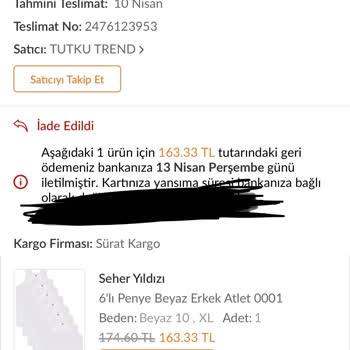 Sürat Kargo Gülsuyu Şubesi Kargo Getirmiyor