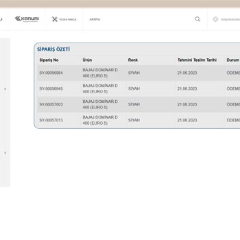 eKuralkan Ödemesi Tamamlanan Siparişim Halen Tamamlanmadı Görünüyor
