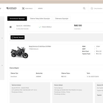 eKuralkan Ödemesi Tamamlanan Siparişim Halen Tamamlanmadı Görünüyor