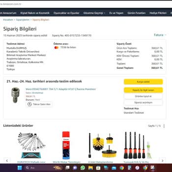 Amazon Satış İptali Ve Yüksek Fiyattan Tekrar Satış.