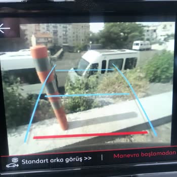 Citroen C3 Aircross Geri Görüş Kamerası Çözünürlüğü